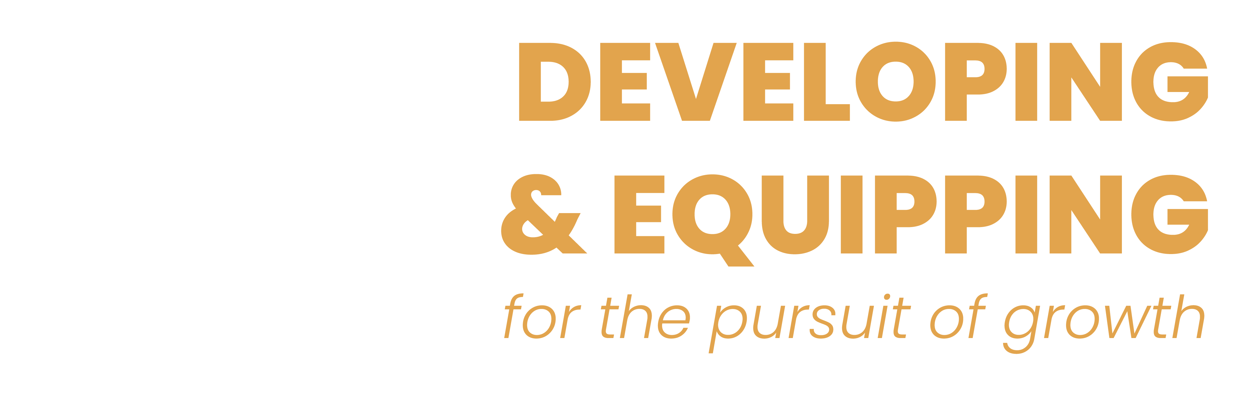 Developing & Equipping
